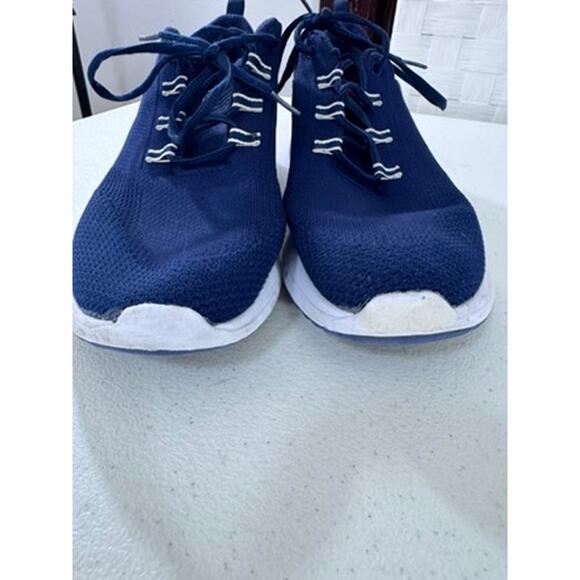 "FILA" Men's Athletic Sneakers, Navy, No Insole, Size 12, Washed, Prer-owned - Picture 11 of 12